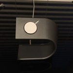 Your charging cable sits inside nicely Nomad Stand for Apple Watch - Tech Break Blog