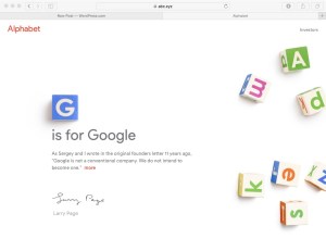Alphabet - Tech Break Blog